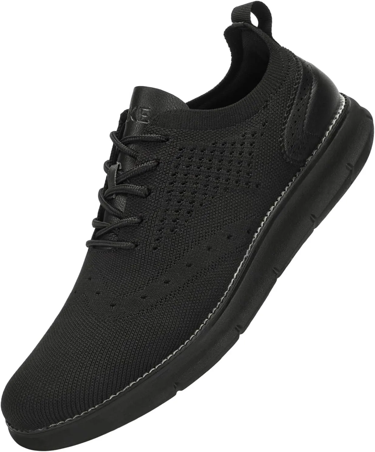Men's Casual Dress Oxfords Shoes Breathable Knit Leisure Fashion Sneakers Lightweight Comfortable Walking Shoes
