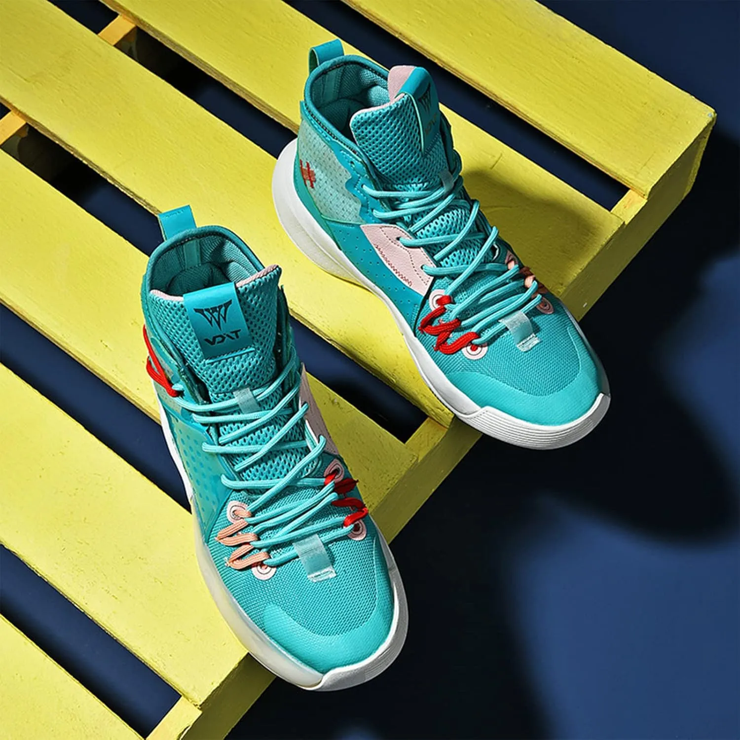 Men's High Top Basketball Shoes Fashion Running Sneakers Non Slip Training Athletic Shoes