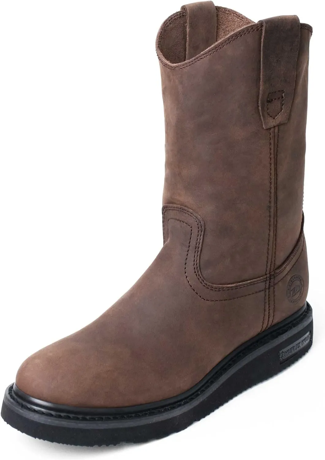 Men's Leather Wellington Boot Light and Tough with Oil Resistant Sole style 2222