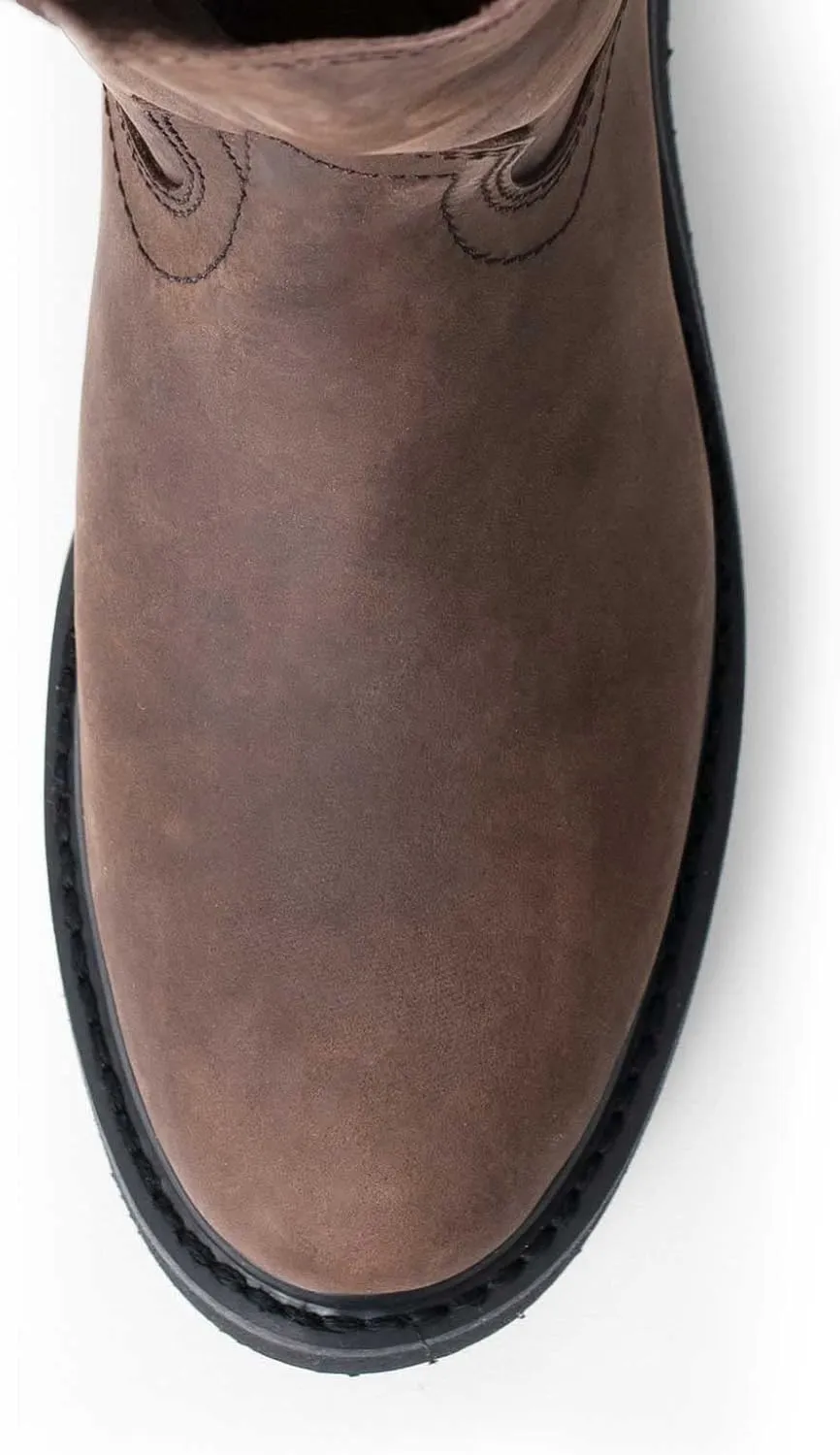 Men's Leather Wellington Boot Light and Tough with Oil Resistant Sole style 2222