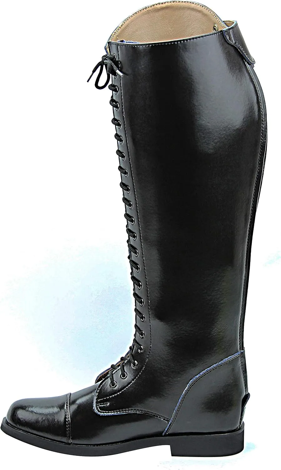 Mens Man Florance Field Horse Riding Boots Stylish Fashion Equestrian Black