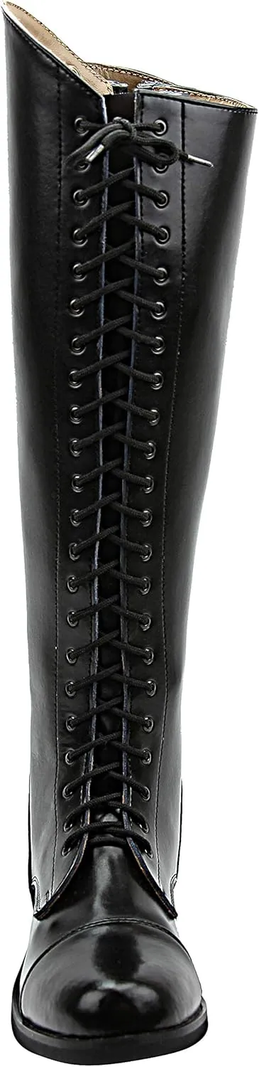 Mens Man Florance Field Horse Riding Boots Stylish Fashion Equestrian Black