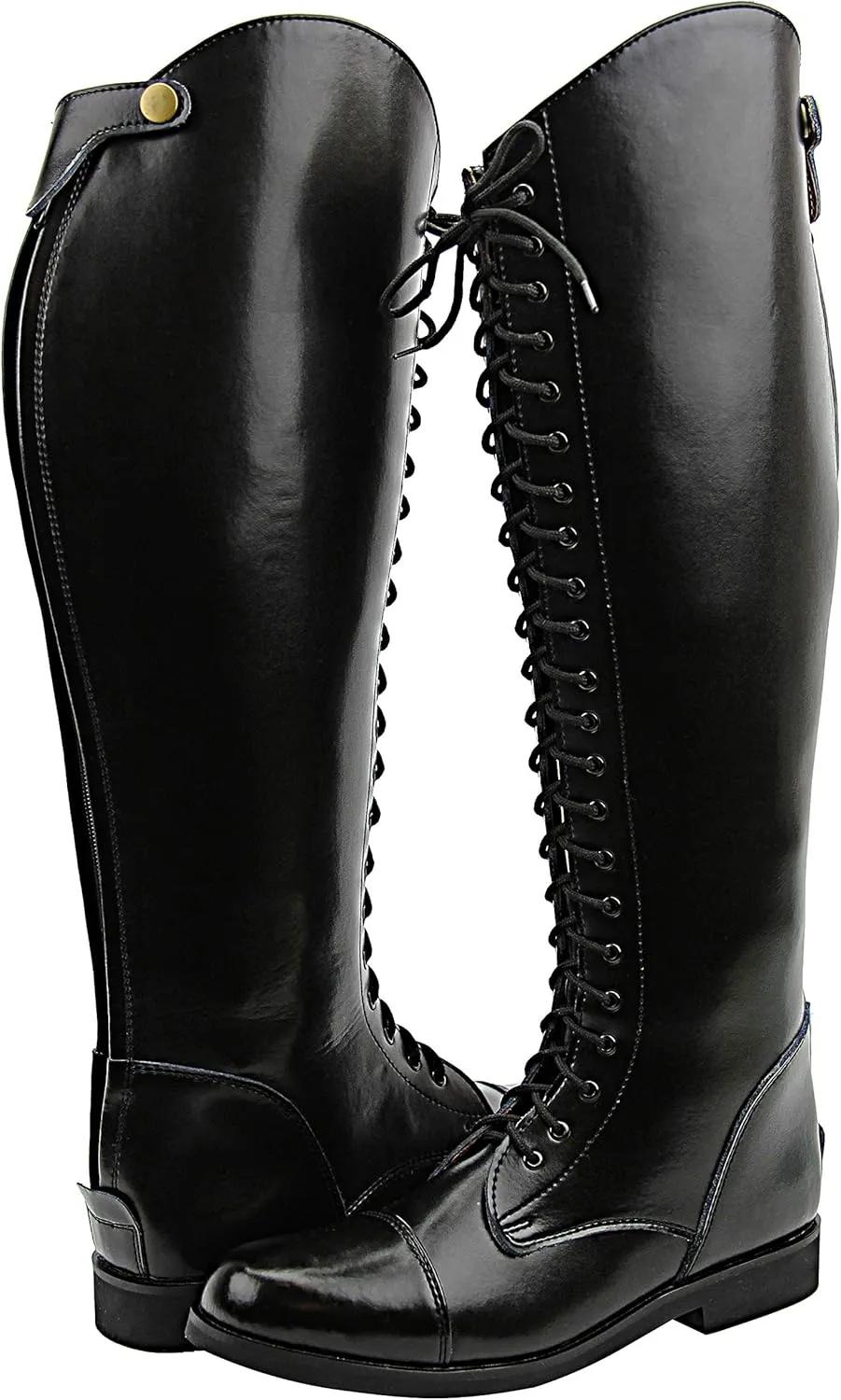 Mens Man Florance Field Horse Riding Boots Stylish Fashion Equestrian Black