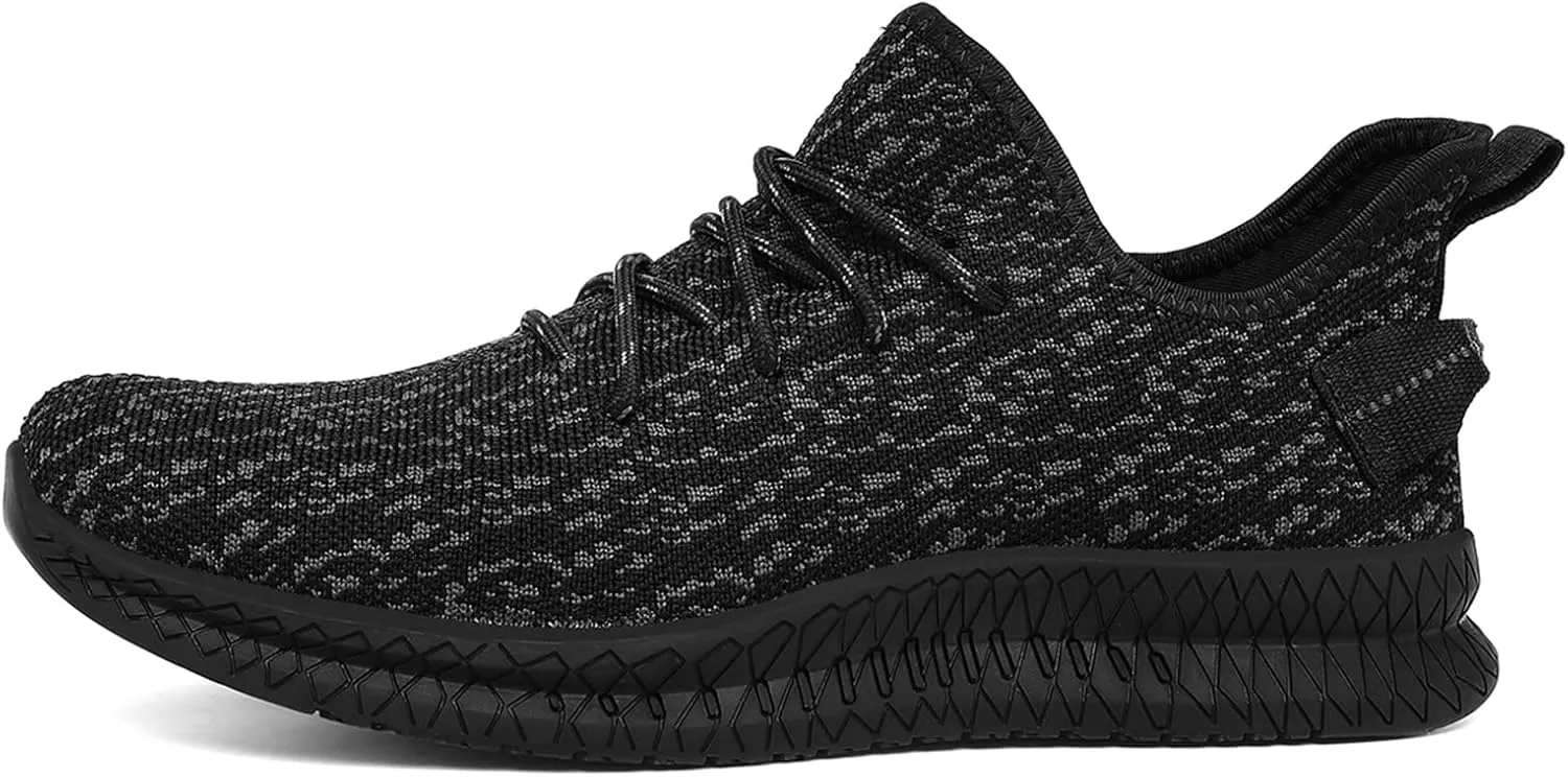Men's Running Shoes - Lightweight Athletic Sneakers with Breathable Mesh, Non-Slip Sole for Gym, Walking, and Daily Wear - Available in Sizes 14-18