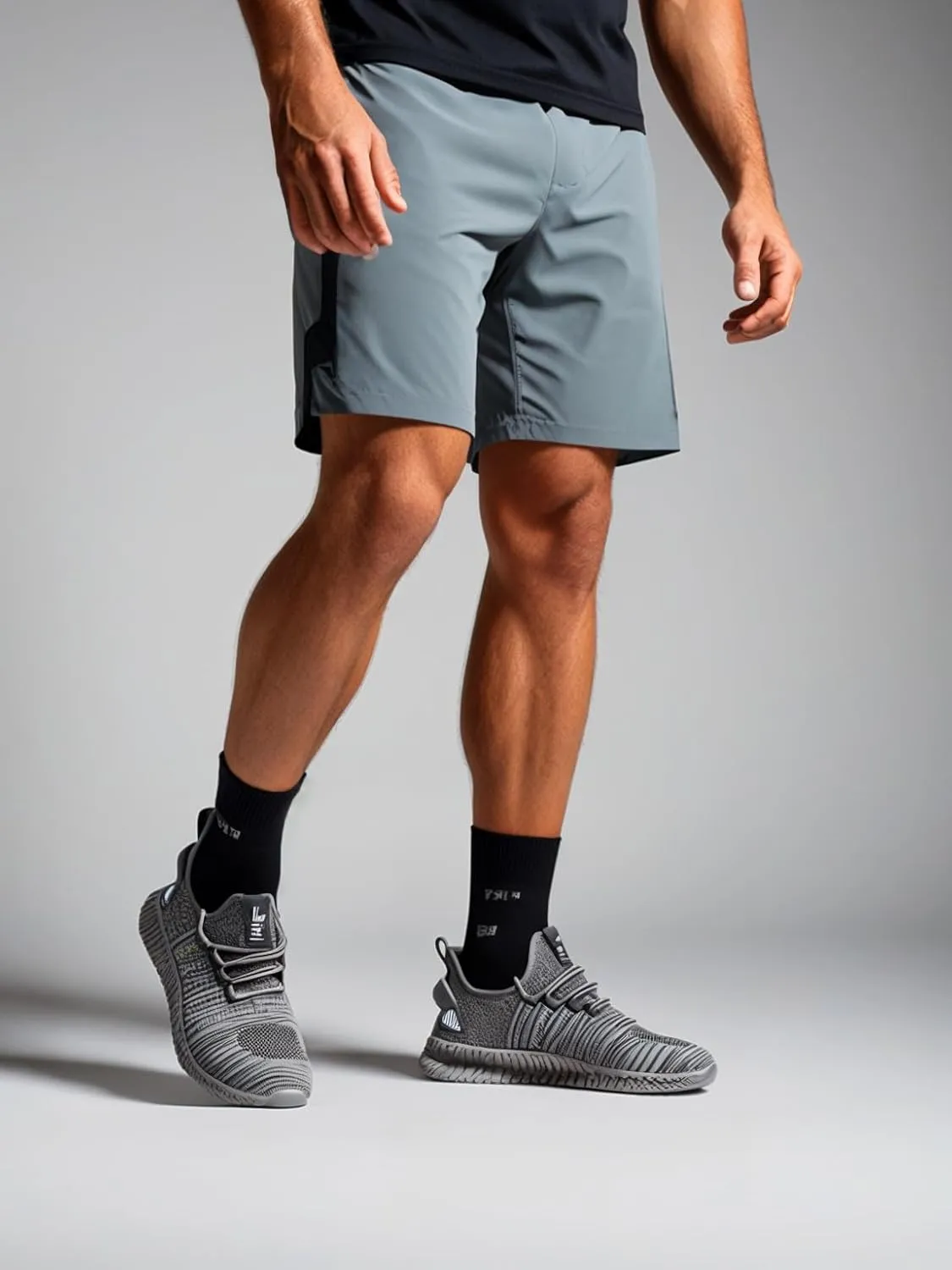 Men's Running Shoes - Lightweight Athletic Sneakers with Breathable Mesh, Non-Slip Sole for Gym, Walking, and Daily Wear - Available in Sizes 14-18