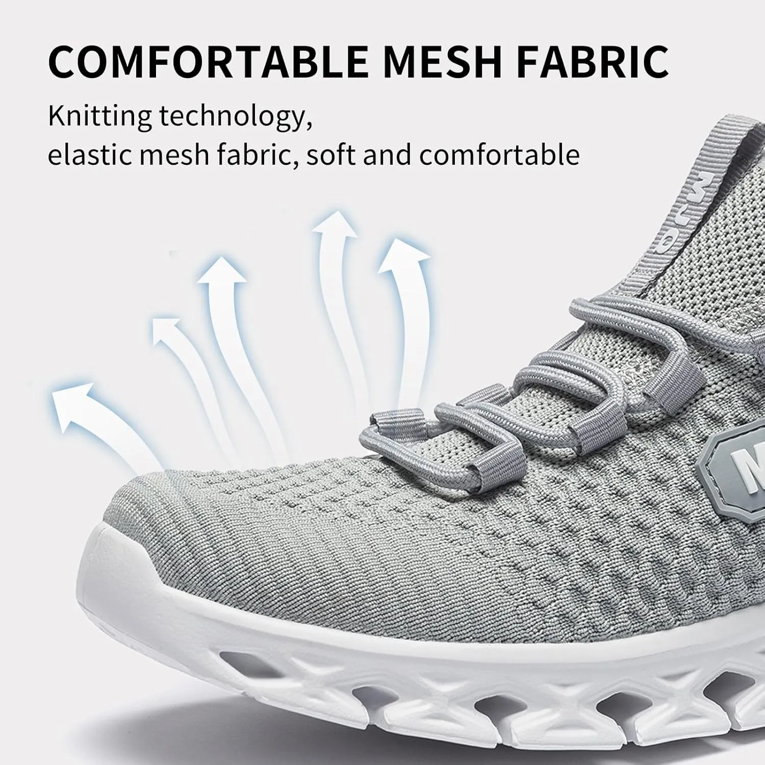 Men's Slip on Breathable Walking Shoes Ultra Lightweight Casual Sport Fashion Sneakers Running Shoes