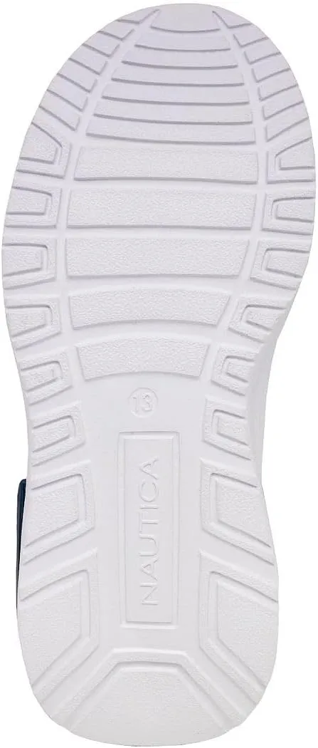 Nautica Kids Athletic Slip-On Sneakers - Comfortable Bungee Running Shoes for Boys and Girls - Stylish and Supportive Footwear for Active Kids (Big Kid/Little Kid/Toddler)