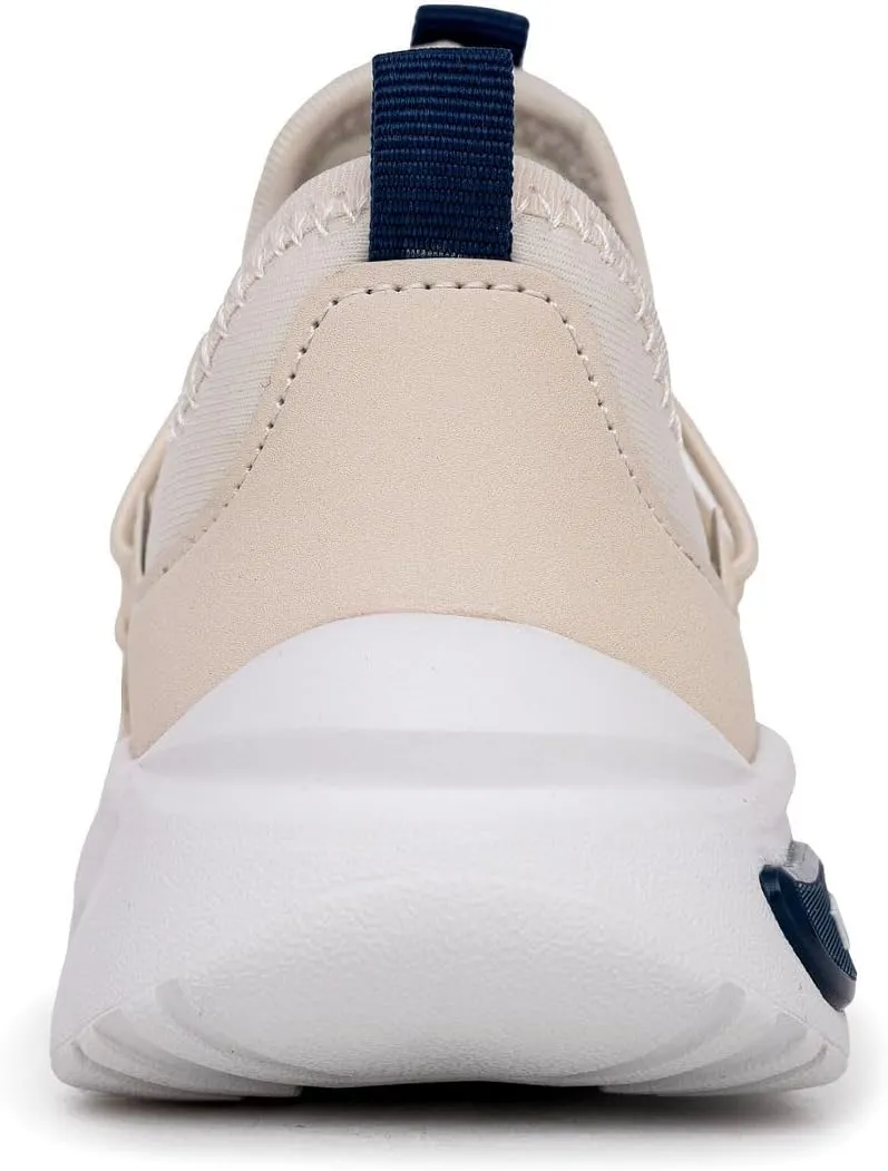 Nautica Kids Athletic Slip-On Sneakers - Comfortable Bungee Running Shoes for Boys and Girls - Stylish and Supportive Footwear for Active Kids (Big Kid/Little Kid/Toddler)