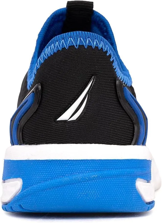 Nautica Kids Athletic Slip-On Sneakers - Comfortable Bungee Running Shoes for Boys and Girls - Stylish and Supportive Footwear for Active Kids (Big Kid/Little Kid/Toddler)
