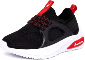 Nautica Kids Athletic Slip-On Sneakers - Comfortable Bungee Running Shoes for Boys and Girls - Stylish and Supportive Footwear for Active Kids (Big Kid/Little Kid/Toddler)