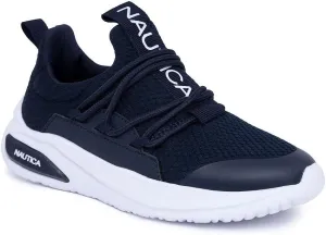 Nautica Kids Athletic Slip-On Sneakers - Comfortable Bungee Running Shoes for Boys and Girls - Stylish and Supportive Footwear for Active Kids (Big Kid/Little Kid/Toddler)