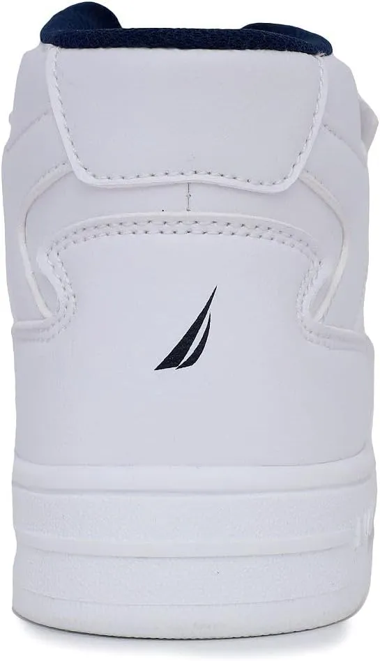 Nautica Kids Sneaker: Lace-Up Fashion Shoe with Boot-Like High Top Design for Boys and Girls (Big Kid/Little Kid Sizes) - Horizon