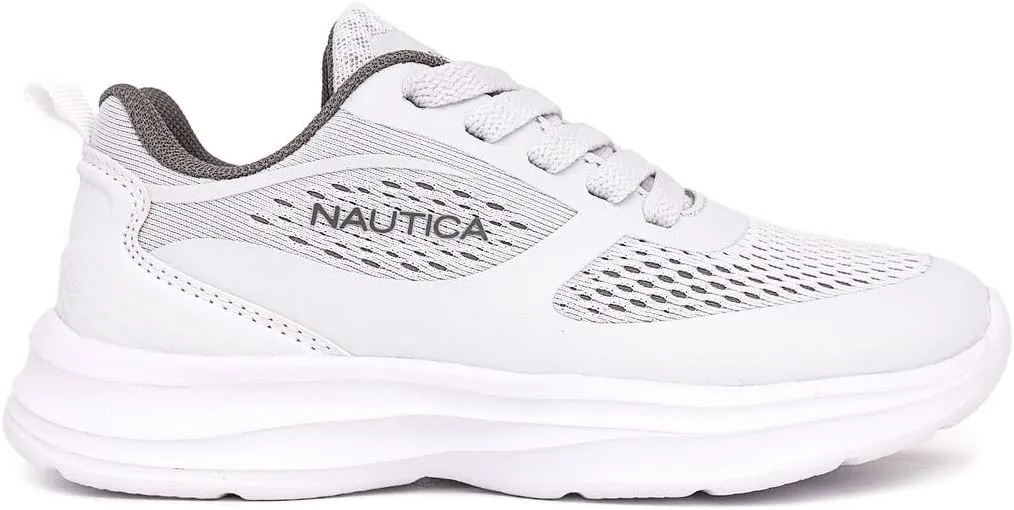 Nautica Kids Sneakers for Boys & Girls - Max Cushion Fashion Running & Walking Shoes Lace-Up/Bungee (Toddler/Little Kid/Big Kid)