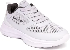 Nautica Kids Sneakers for Boys & Girls - Max Cushion Fashion Running & Walking Shoes Lace-Up/Bungee (Toddler/Little Kid/Big Kid)