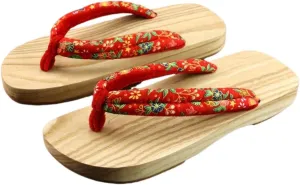 Non-Slip Couple Japanese Sandal Clog Wooden Clogs Women Kamado Summer Cosplay Shoes Geta Slippers