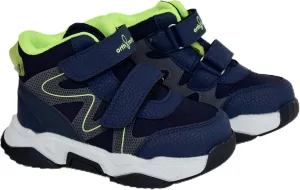 Orthopedic Comfort Kids High Top Sneakers, Wide Opening, Removable Inserts