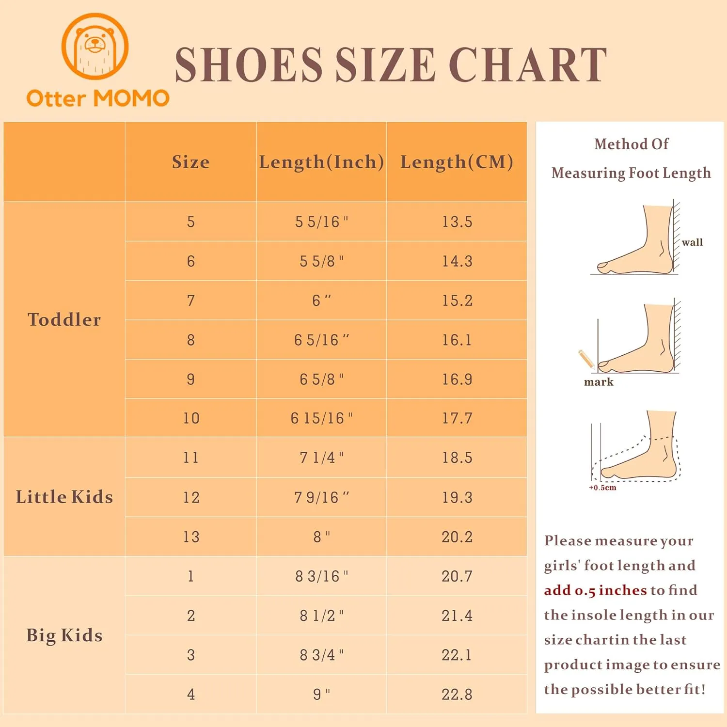 Otter MOMO Toddler Little Girls Party Dress Princess Shoes Slip On Mary Jane Ballerina Flats Shoes