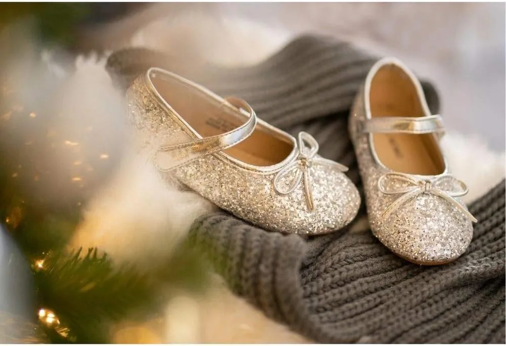 Otter MOMO Toddler/Little Girls Mary Jane Ballerina Flats Shoes Slip-on School Party Dress Shoes