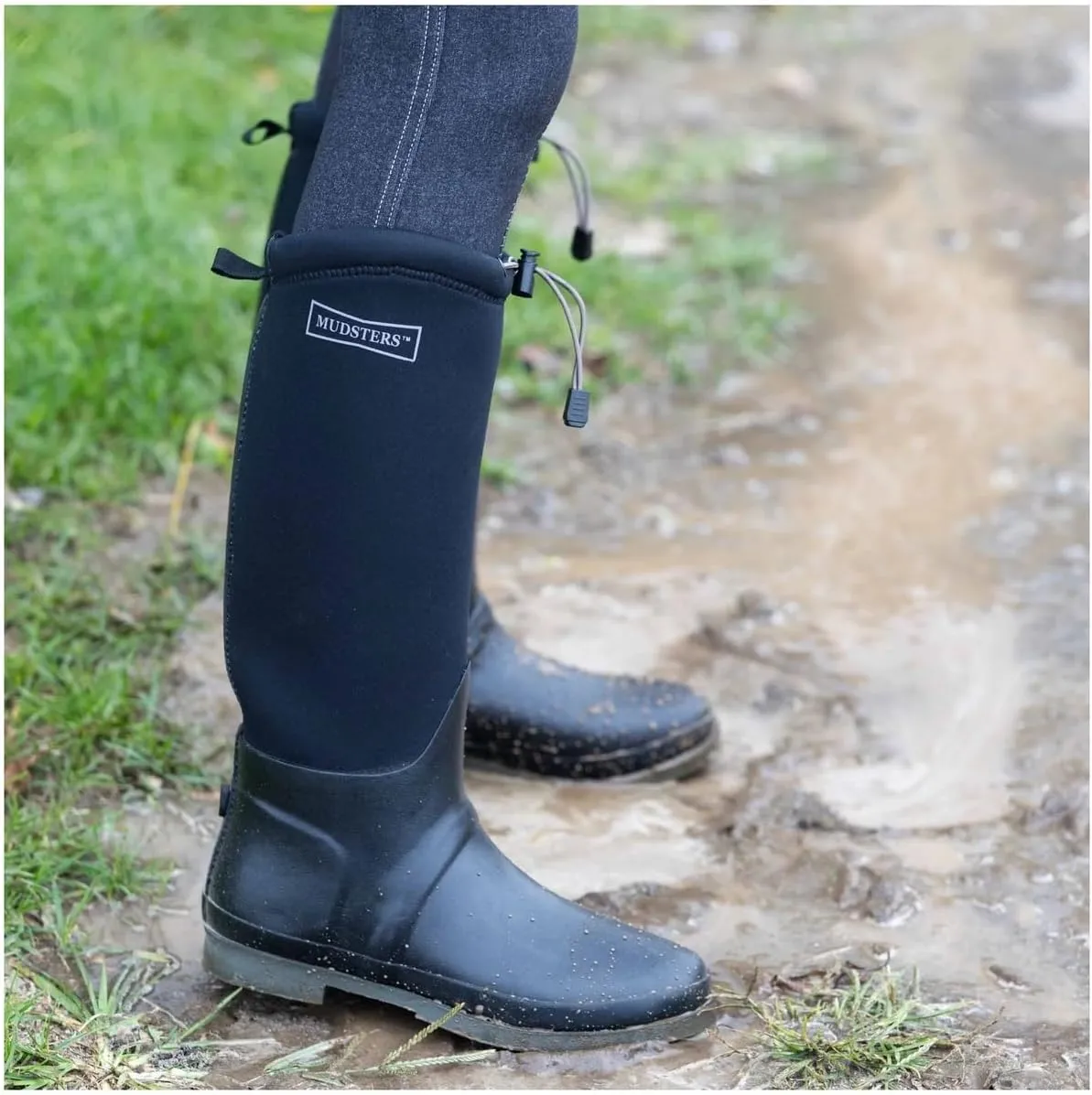 Ovation Women's Mudster Mid Calf Flexible Waterproof Self-Insulating Barn Boots