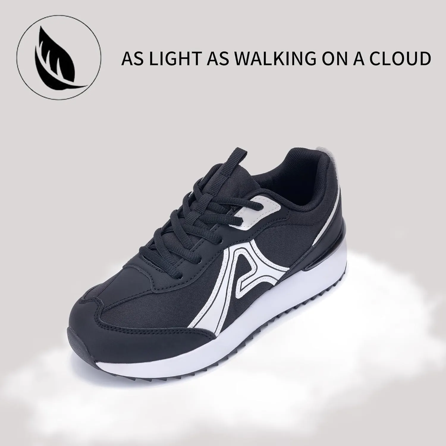 QAUPPE Womens Walking Sneakers Tennis Running Comfortable Shoes Casual Fashion Sneakers