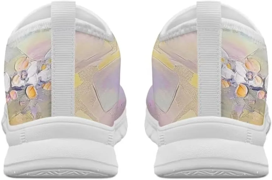 Quincy Ladies Slip On Casual Shoes Low-Cut Soft Sports Sneakers Comfortable Breathable Walking Running Shoes Women's Loafers