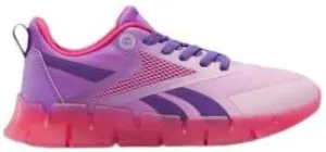 Reebok Girl's Zig N' Glow Elastic Lace Sneaker
