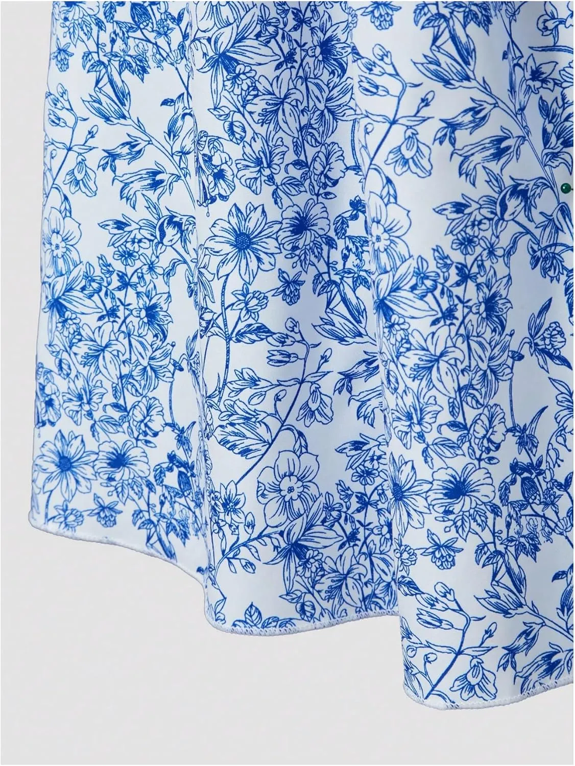 SHENHE Girl's Floral Print Sleeveless Summer Dress Ruched A Line Flowy Boho Sundress