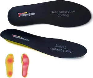 Shoe Inserts, Thermalysis Aire Thermostatic Insoles, Relieve Fatigue, Breathable Insoles, Cushion Insoles, Comfort and Not stuffy for Long-Term use, Cool Insoles Man/Woman (Mens 10 1/2-(285mm))