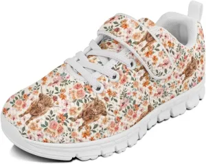 Showudesigns School Running Shoes Girls Boys Active Sneakers Kids Slip On Tennis Shoes
