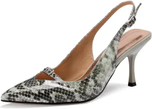 Snake Print Womens Sandals Dressy Strappy Wide Sandalias Comfortable Summer Dress Pointed Toe High Heels Ladies Fashion Elegantes 3 Inch Stiletto Pumps