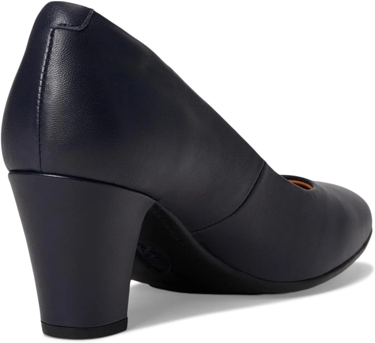 Sofft Lana Heeled Sandals for Women – Leather Lining and Upper – Microfiber Footbed – Closed Toe Style