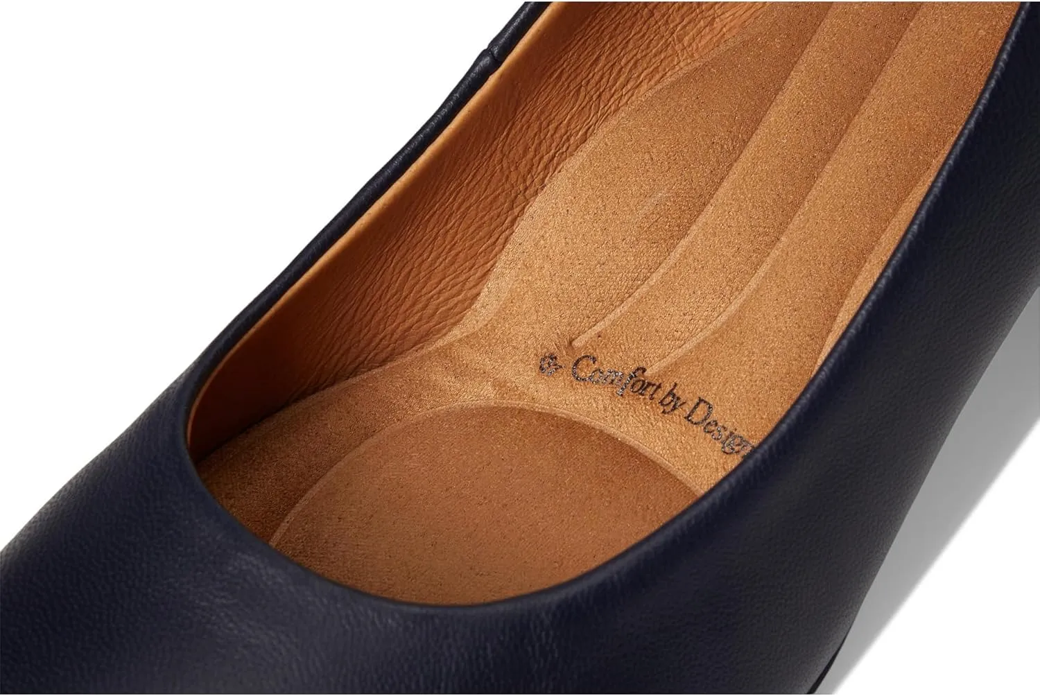 Sofft Lana Heeled Sandals for Women – Leather Lining and Upper – Microfiber Footbed – Closed Toe Style