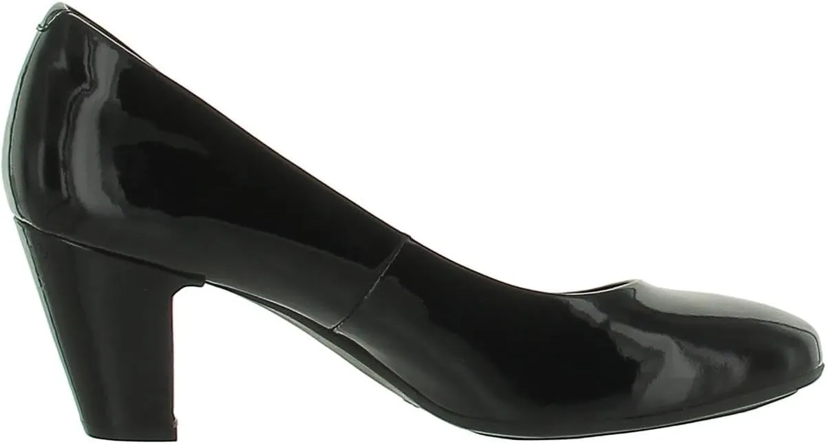 Sofft Lana Heeled Sandals for Women – Leather Lining and Upper – Microfiber Footbed – Closed Toe Style