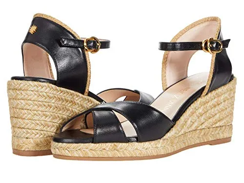 Stuart Weitzman Womens Mirela Black 7.5 C