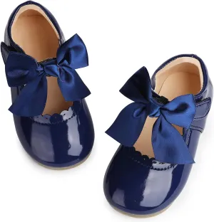 Stylein Toddler Baby Girl's Dress Shoes Ballerina Wedding Party Princess Mary Jane Flats