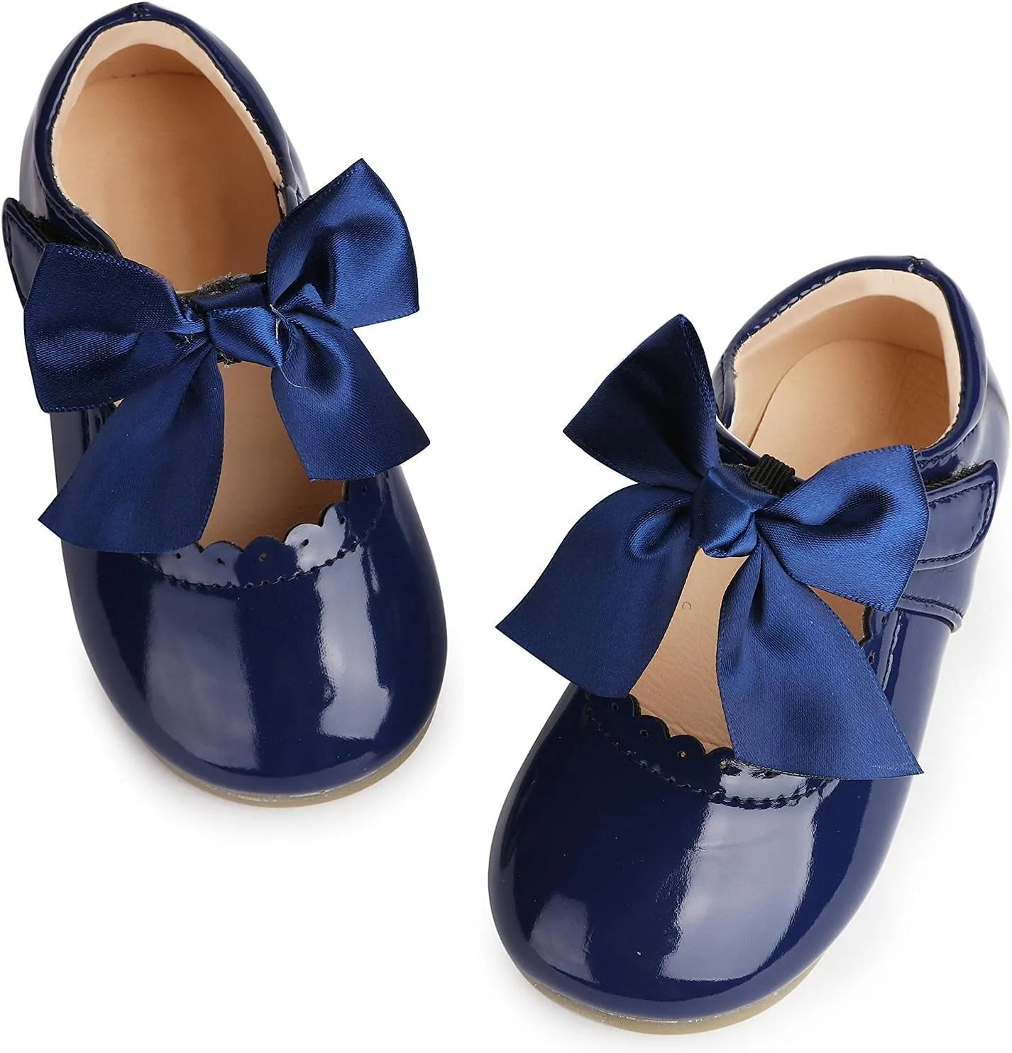 Stylein Toddler Baby Girl's Dress Shoes Ballerina Wedding Party Princess Mary Jane Flats