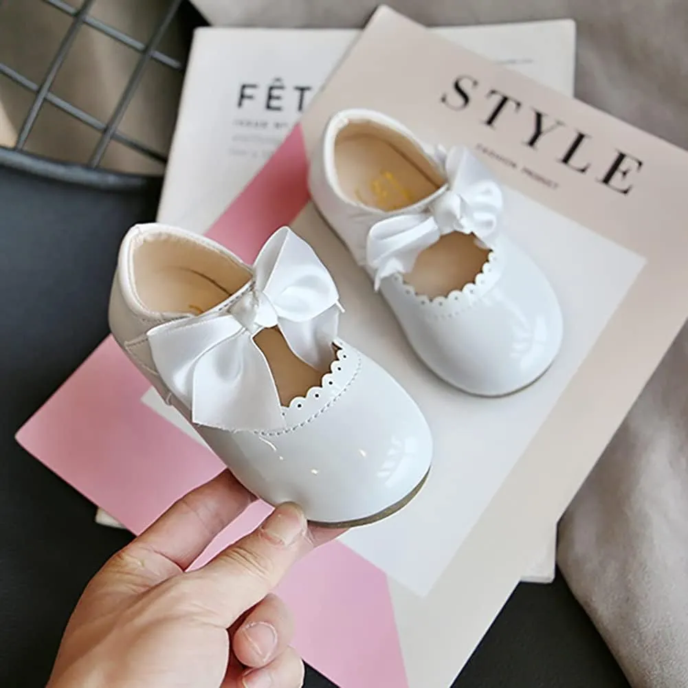 Stylein Toddler Baby Girl's Dress Shoes Ballerina Wedding Party Princess Mary Jane Flats