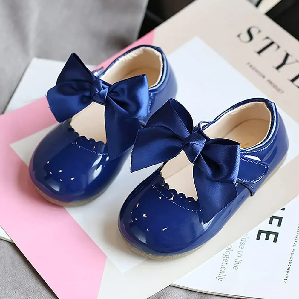 Stylein Toddler Baby Girl's Dress Shoes Ballerina Wedding Party Princess Mary Jane Flats