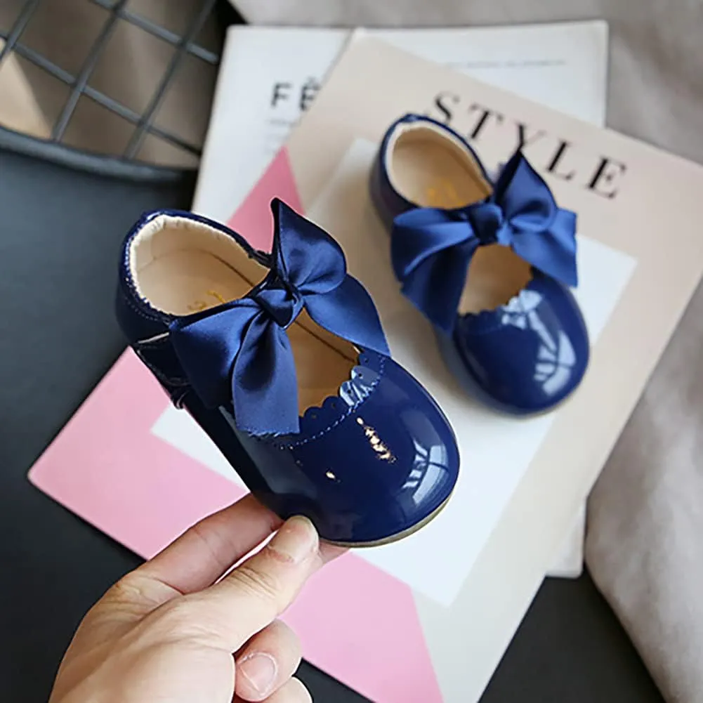 Stylein Toddler Baby Girl's Dress Shoes Ballerina Wedding Party Princess Mary Jane Flats