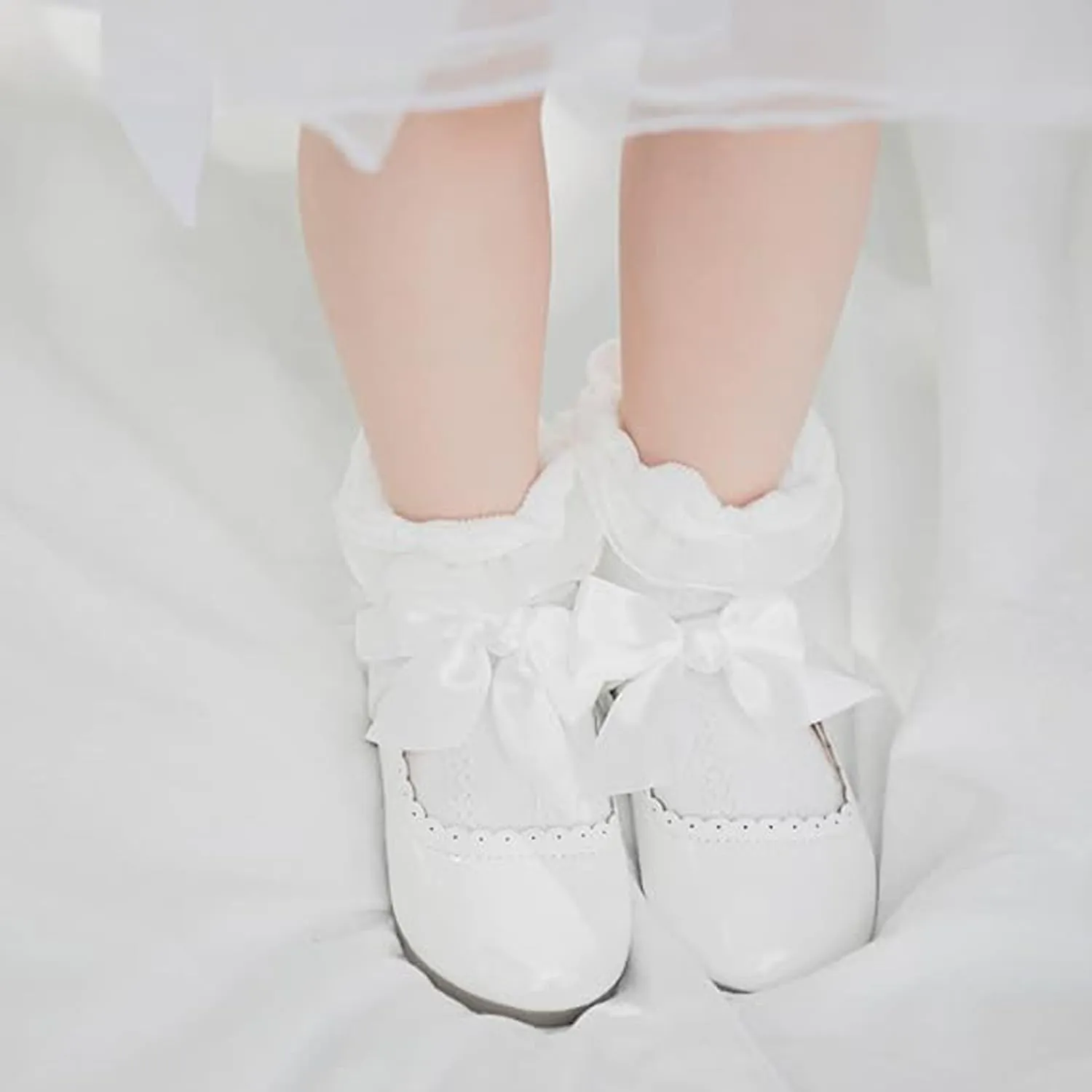 Stylein Toddler Baby Girl's Dress Shoes Ballerina Wedding Party Princess Mary Jane Flats