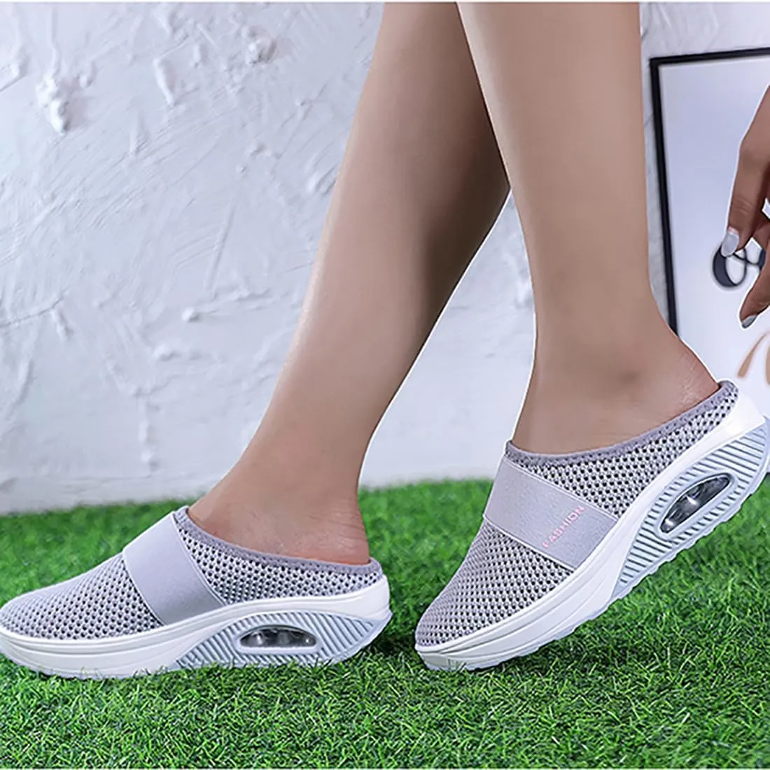 Stylendy Orthopedic Loafers, Air Cushion Slip-On Walking Shoes Orthopedic Diabetic Walking Shoes