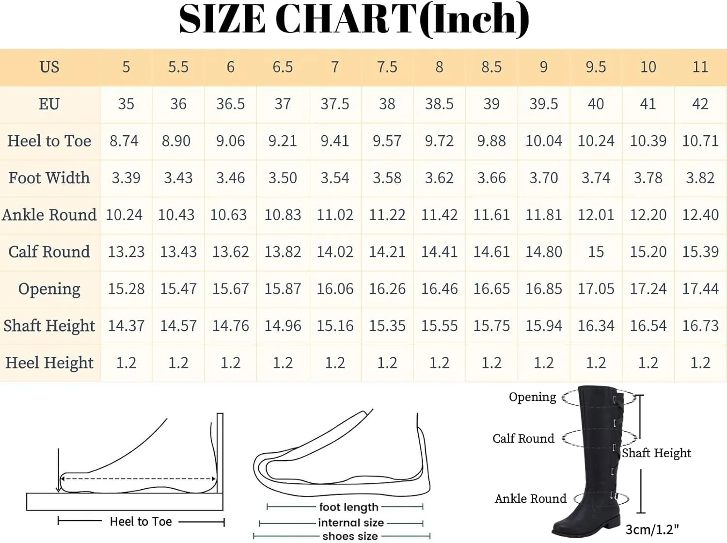 Syktkmx Womens Strappy Motorcycle Knee High Boots Winter Lace Up Riding Flat Low Heel Shoes