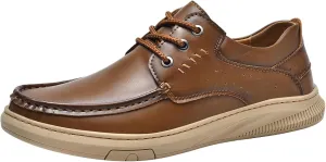 SywzX&xfybz Men's Loafers Casual Leather shoes Soft Penny Loafers for Men Lightweight Driving Boat Shoes