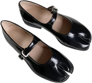 Tabi Shoe Split Toe Slip on Mary Jane Pumps Emo Rave Flat Sandals Y2K Kawaii Elegant Dressy Fashion Trendy Shoes Back to School Spring Summer Fall Outdoors Beach Cruise
