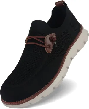 TM WILL Shoes for Men Classic Dress Shoes Men's Shoes Men's Lace Up Loafers Comfortable & Light-Weight