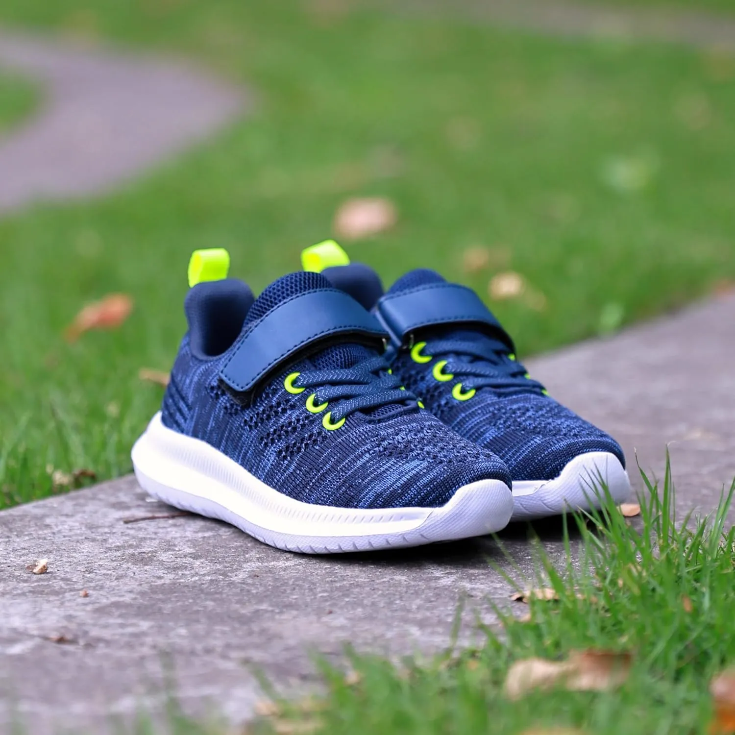 Toandon Girls Boys Kids Lightwight Breathable Athletic Sport Sneakers