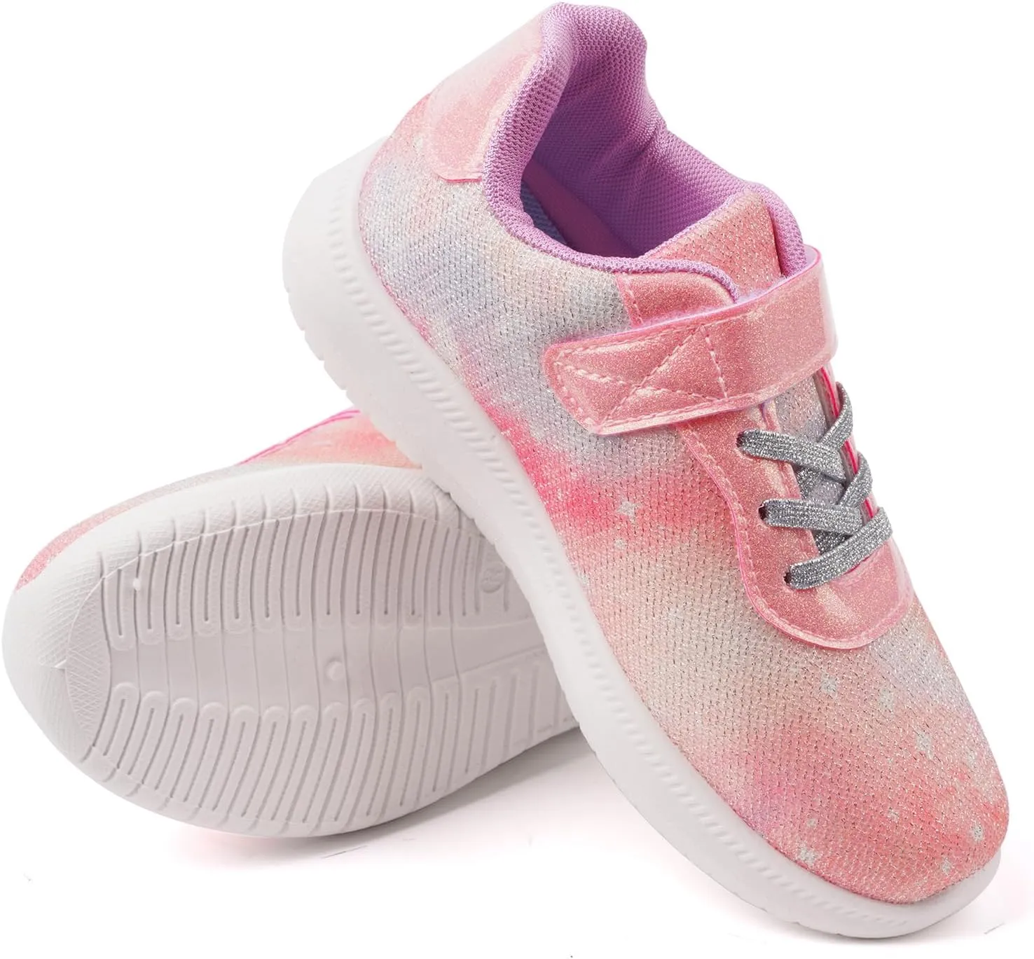 Toandon Girls Boys Kids Lightwight Breathable Athletic Sport Sneakers