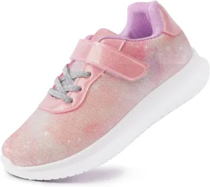 Toandon Girls Boys Kids Lightwight Breathable Athletic Sport Sneakers