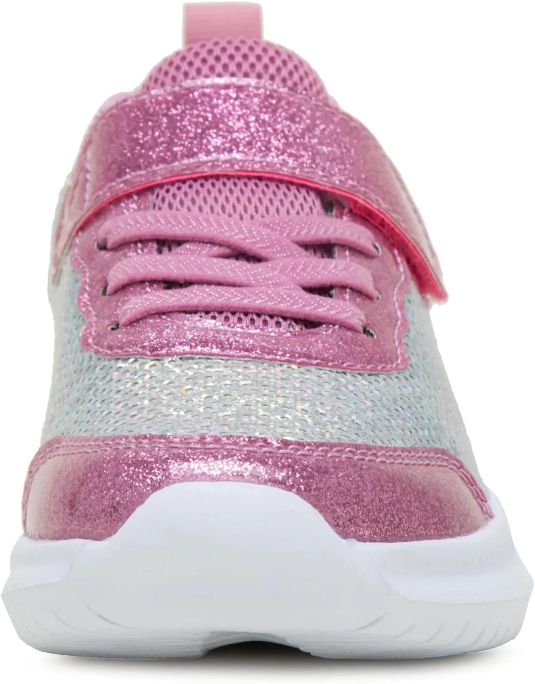 Toandon Toddler Kids Sneakers Sparkle Fashion Glitter Sequins Canvas Shoes