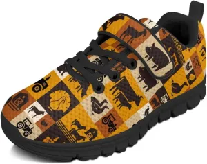 Toddler Sneakers Fashion Design Boys Tennis Shoes Breathable School Shoes
